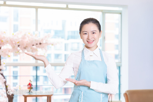 女性家政服务形象